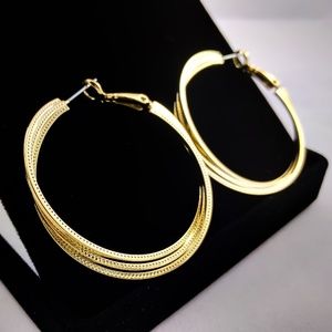 Hoop earrings